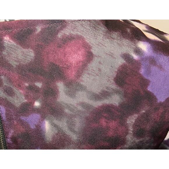 RED Saks Fifth Avenue‎ XS Shirt. Purple Splash Print Top. Retail 119.99 - Picture 9 of 9
